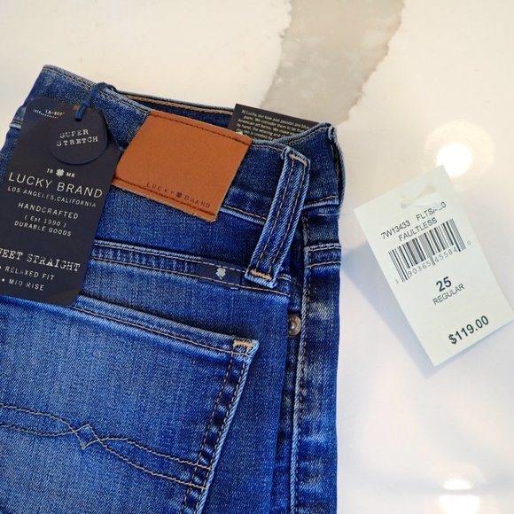 Lucky Sweet Straight Jeans 25 - New - Picture 3 of 5